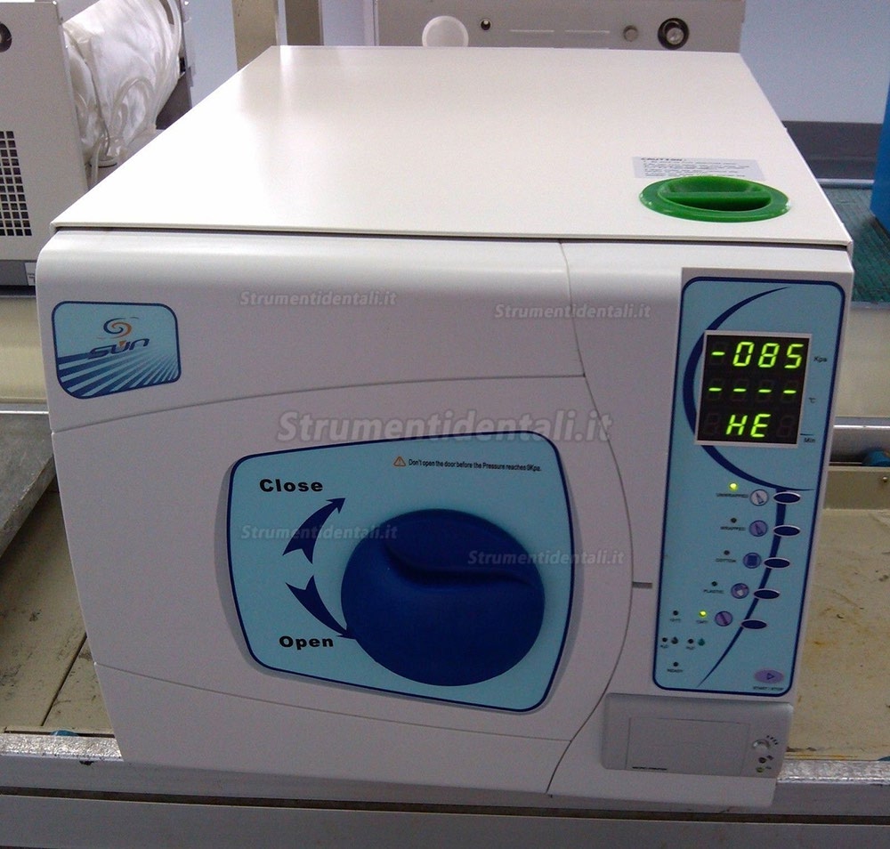 Sun® SUN-II-D Sterilizzazione Autoclaves Dentista/Laboratorio Classe B 12-23L